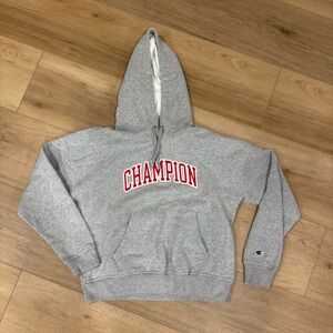 Champion Gray Athletic Hoodie